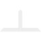 Ekena Millwork Portland Architectural Grade PVC Gable Bracket, 72"W x 39"H x 2"D x 6"F, 13/12 Pitch GBP072X39X0206POR00 - alternate 4
